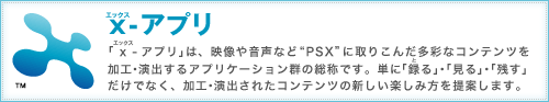 ハードディスク搭載DVDレコーダー“PSX”