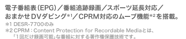 ハードディスク搭載DVDレコーダー“PSX”